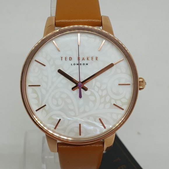 Ted Baker TE50013007 Women's 40mm Rose Gold S/Steel MOP Dial Watch - NWT - Picture 2 of 10